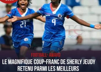 FOOTBALL : L’INCROYABLE COUP-FRANC DE SHERLY JEUDY, SÉLECTIONNÉ PARMI LES MEILLEURS