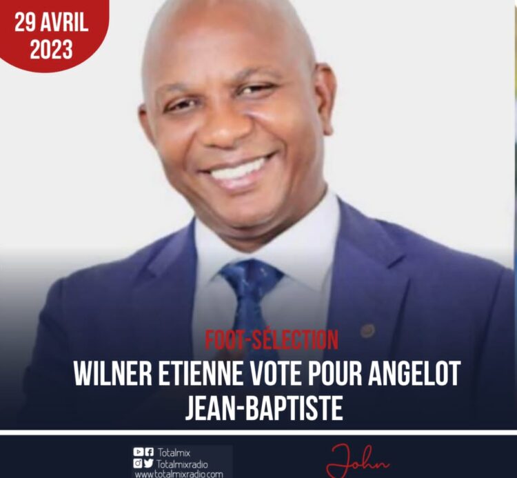 FOOT-SÉLECTION : « ANGELO C’EST QUELQU’UN DE TRÈS COMPÉTENT » DIXIT WILNER ETIENNE