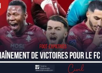 FOOT- EXPATRIÉS: PRÉCIEUSE VICTOIRE DU FC METZ DE DANLEY JEAN JACQUES