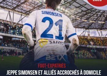 FOOT-EXPATRIÉS : JEPPE SIMONSEN BUTEUR ET PASSEUR DÉCISIF