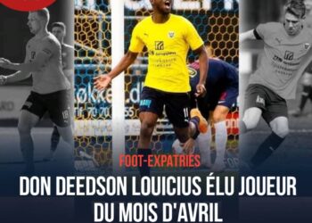 FOOT-EXPATRIÉS / D2 DANOISE : LE MEILLEUR JOUEUR DU MOIS D’AVRIL EST HAÏTIEN