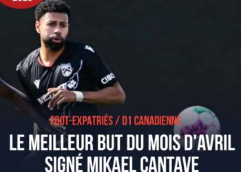 FOOT-EXPATRIÉS : MIKAEL CANTAVE DISTINGUÉ POUR LE MOIS D’AVRIL