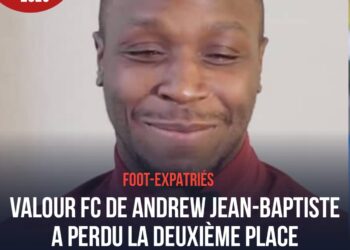 FOOT-EXPATRIÉS: VALOUR FC ET ANDREW JEAN-BAPTISTE ONT REPARTI AVEC UN POINT