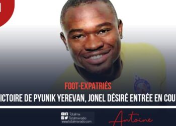 FOOT/EXPATRIÉS : SUCCÈS INTÉRESSANT DE PYUNIK YEREVAN DE JONEL DÉSIRÉ