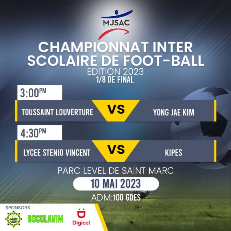 FOOTBALL – INTERSCOLAIRE : PLACE AUX 8ES DE FINALE À SAINT-MARC