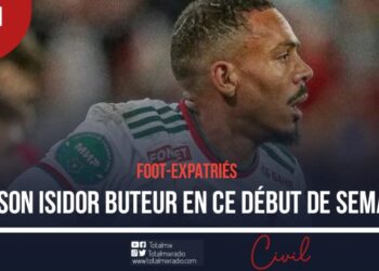 FOOT-EXPATRIÉS : WILSON ISIDOR BUTEUR EN CE DÉBUT DE SEMAINE !