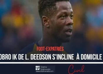 FOOT- EXPATRIÉS : HOBRO IK DE DEEDSON S’EST INCLINÉ À DOMICILE !