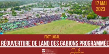 FOOTBALL : LA DATE DE RÉOUVERTURE DU LAND DES GABIONS EST CONNUE