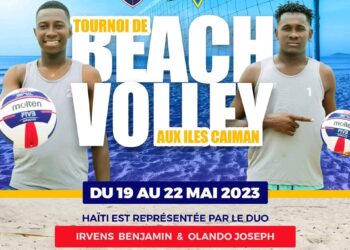 BEACH VOLLEY : HAÏTI DISPUTERA UN TOURNOI AUX ÎLES CAÏMANS