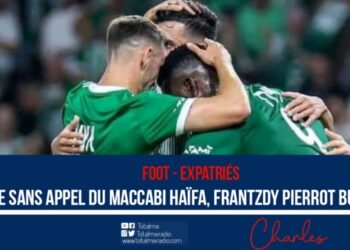 FOOT-EXPATRIÉS : MACCABI HAÏFA EN MODE DESTRUCTEUR, FRANTZDY PIERROT BUTEUR