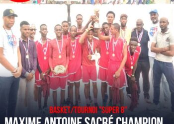BASKET/TOURNOI 5X5 « SUPER 8 » : L&rsquo;ÉQUIPE DE MAXIME ANTOINE S&rsquo;ADJUGE LE TROPHÉE FACE À BARBANCOURT