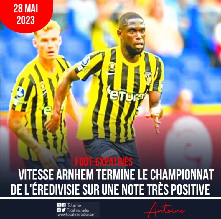 FOOT/EXPATRIÉS : VITESSE BAT FEYENOORD ET TERMINE LE CHAMPIONNAT EN BEAUTÉ