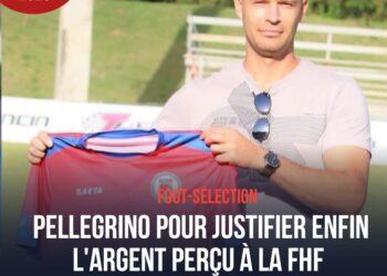 FOOTBALL : PELLEGRINO POUR JUSTIFIER ENFIN L&rsquo;ARGENT PERÇU À LA FHF