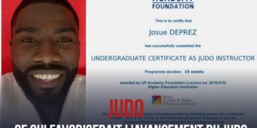 JUDO-FORMATION : UN CADRE DU JUDO HAÏTIEN DÉCROCHE UNE LICENCE
