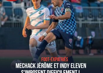 FOOT- EXPATRIÉS : MECHACK JÉRÔME ET INDY ELEVEN S’IMPOSENT DIFFICILEMENT