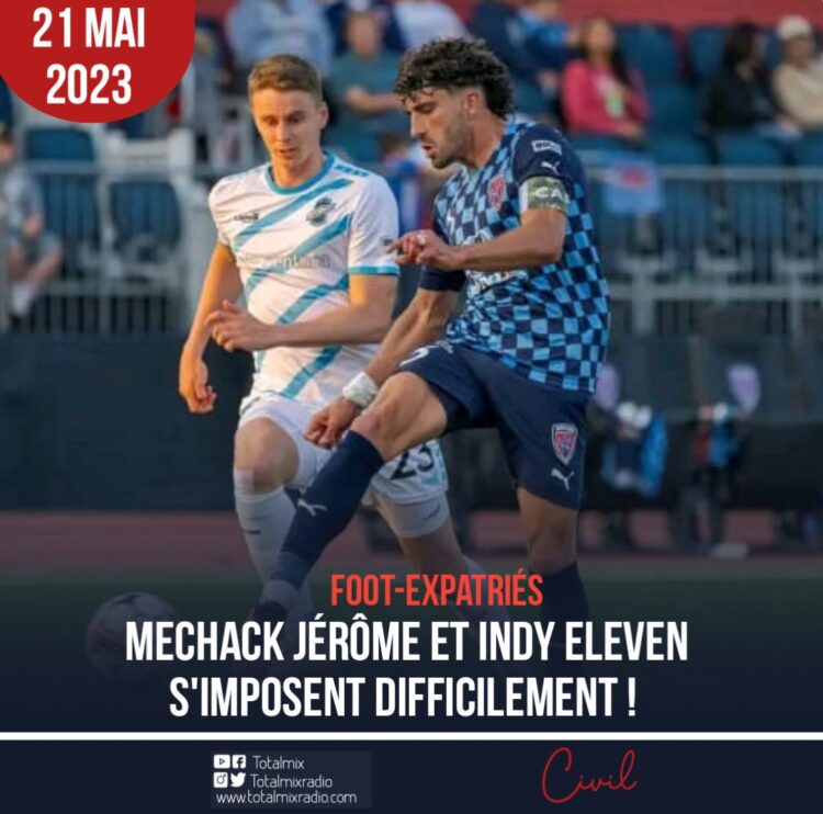 FOOT- EXPATRIÉS : MECHACK JÉRÔME ET INDY ELEVEN S’IMPOSENT DIFFICILEMENT
