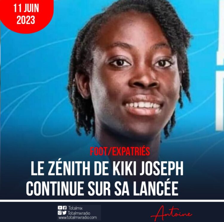 FOOT/EXPATRIÉS : UNE NOUVELLE VICTOIRE POUR LE ZÉNITH WFC DE KIKI JOSEPH