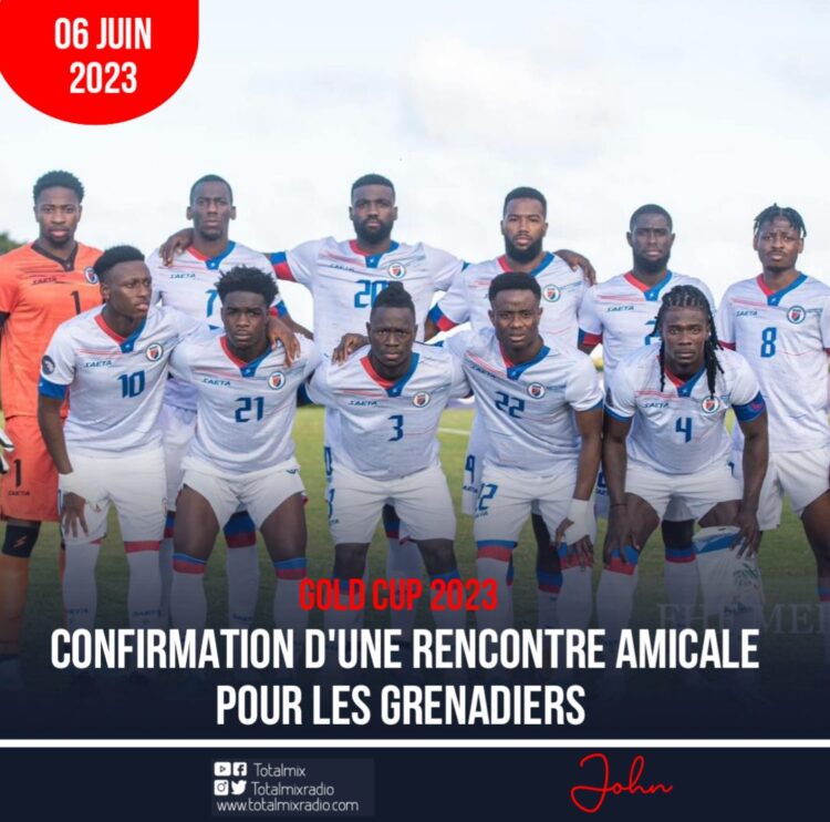 GOLD CUP 2023 – UN MATCH AMICAL POUR HAÏTI