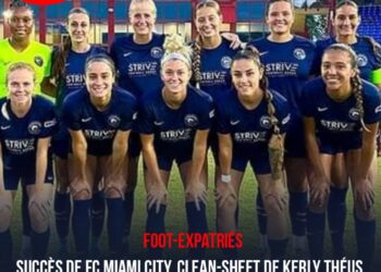 FOOT-EXPATRIÉES : FC MIAMI CITY DE NOUVEAU EN TÊTE, CLEAN-SHEET DE KERLY THÉUS