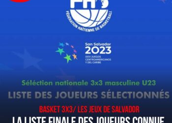 BASKET U23 : LE SÉLECTIONNEUR NATIONAL DÉVOILE SA LISTE POUR LES JEUX DU SALVADOR