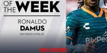 FOOT/EXPATRIÉS : RONALDO DAMUS RÉCOMPENSÉ POUR SA PERFORMANCE XXL RÉALISÉE LE WEEK-END ÉCOULÉ