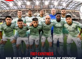 FOOT-EXPATRIÉS : QUATRIÈME NUL DE SUITE POUR ATLANTA ET DERRICK