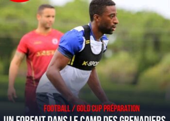 FOOTBALL: MARCUS DUKE LACROIX ABSENT POUR LA GOLD CUP