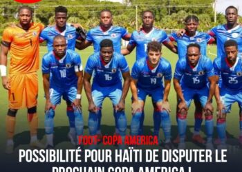 FOOT- COPA AMERICA : POSSIBILITÉ POUR HAÏTI DE DISPUTER LA PROCHAINE COPA AMERICA !
