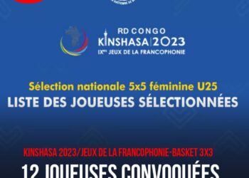 BASKET/JEUX DE LA FRANCOPHONIE : CONVOCATION DE 12 JOUEUSES PAR LE SÉLECTIONNEUR MAURICE