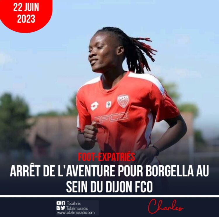 FOOT-EXPATRIÉS: CONTRAT RÉSILIÉ POUR ROSELORD BORGELLA