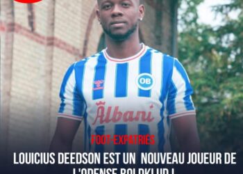 FOOT- EXPATRIÉS : LOUICIUS DEEDSON EST UN NOUVEAU JOUEUR DE L’ODENSE BOLDKLUB !