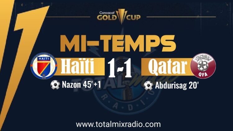 GOLD CUP 2023 : NAZON REMET LES PENDULES D’HAÏTI À L’HEURE AU PREMIER ACTE
