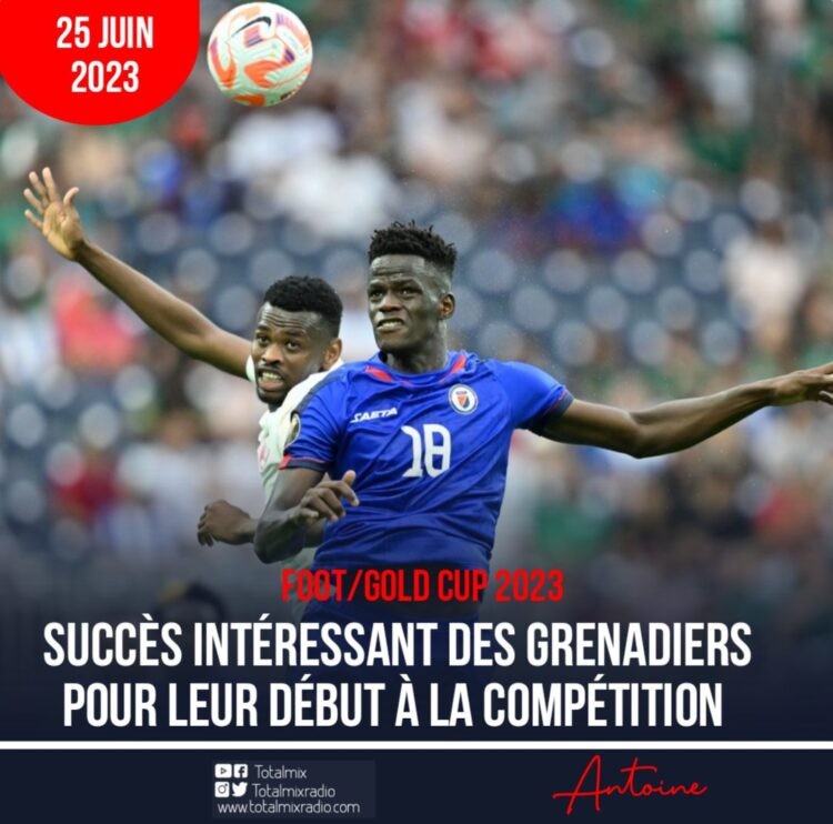 GOLD CUP 2023 : TRÈS BONNE ENTRÉE EN MATIÈRE DES BLEU ET ROUGE