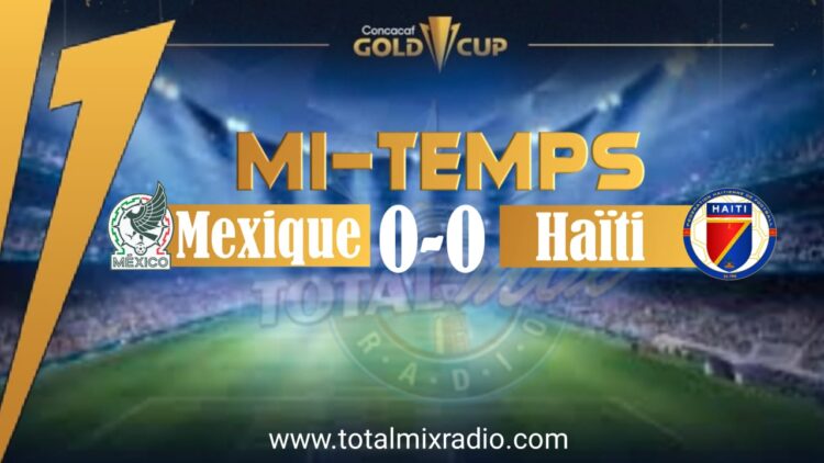 GOLD CUP 2023 : AVEC UN SOLIDE ADÉ, HAÏTI A TENU LE NUL À LA MI-TEMPS