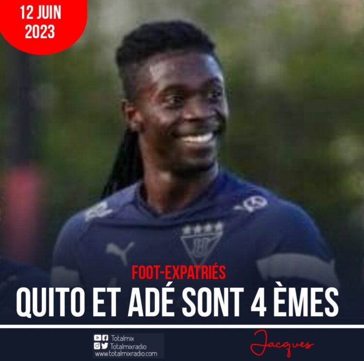 FOOTBALL-EXPATRIÉS : RICARDO ADÉ ET LDU QUITO LÂCHENT DEUX POINTS À DOMICILE