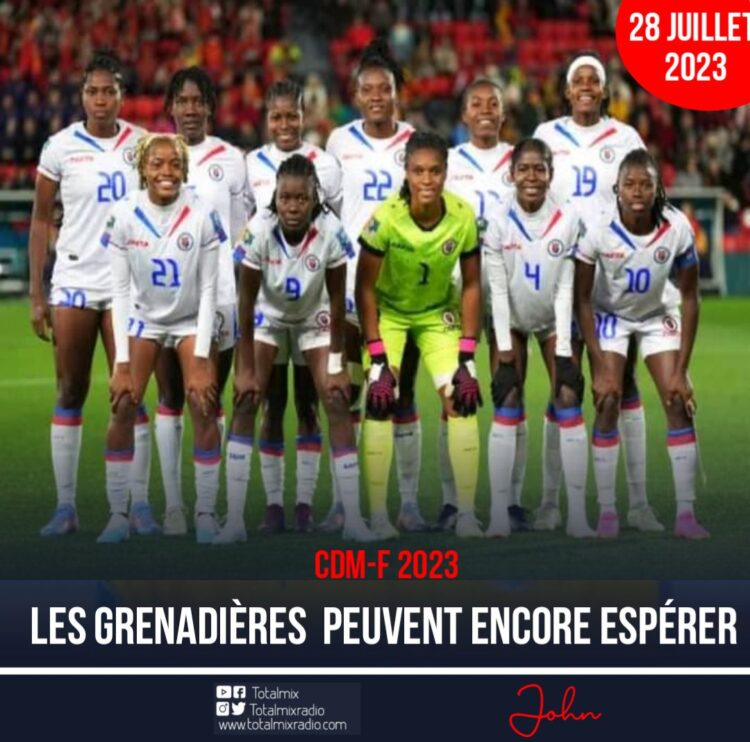 CDM-F 2023 : HAÏTI PEUT VALIDER SON BILLET POUR LA PROCHAINE ÉCHÉANCE