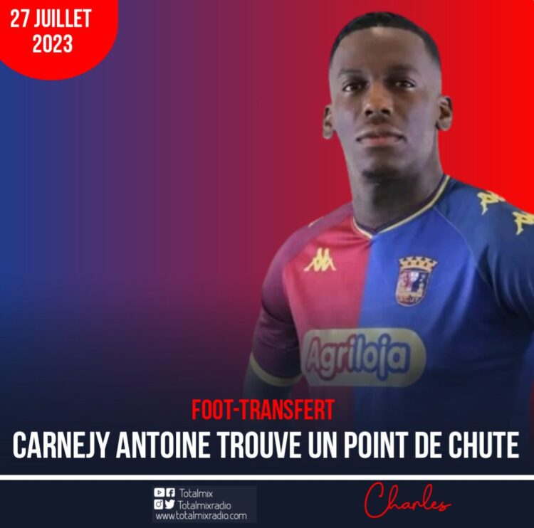 FOOT-EXPATRIÉS: CARNEJY ANTOINE DE RETOUR AU PORTUGAL