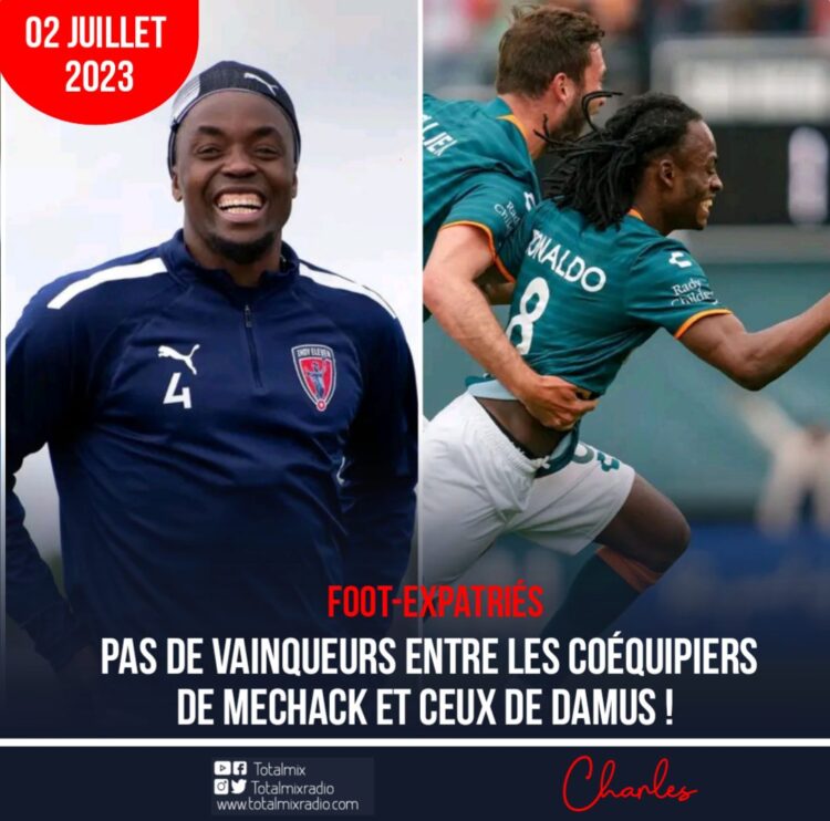 FOOT- EXPATRIÉS : PAS DE VAINQUEURS ENTRE LES COÉQUIPIERS DE MECHACK ET CEUX DE DAMUS !