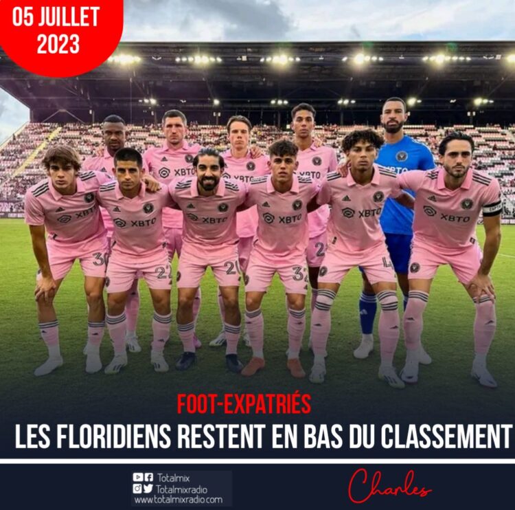 FOOT-EXPATRIÉS: INTER MIAMI MAINTENU DANS L’ENFER