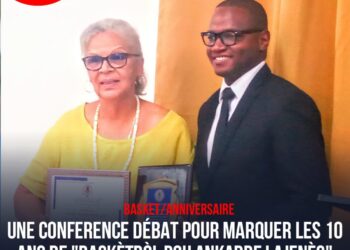 BASKET/ANNIVERSAIRE : CÉLÉBRATION À L&rsquo;HÔTEL MONTANA DES 10 ANS DU « BASKETBÒL POU ANKADRE LAJENÈS »