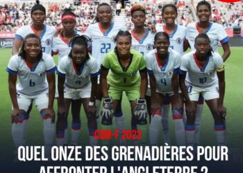 CDM-FÉMININE FIFA : LE POSSIBLE ONZE D&rsquo;HAÏTI FACE À L&rsquo;ANGLETERRE