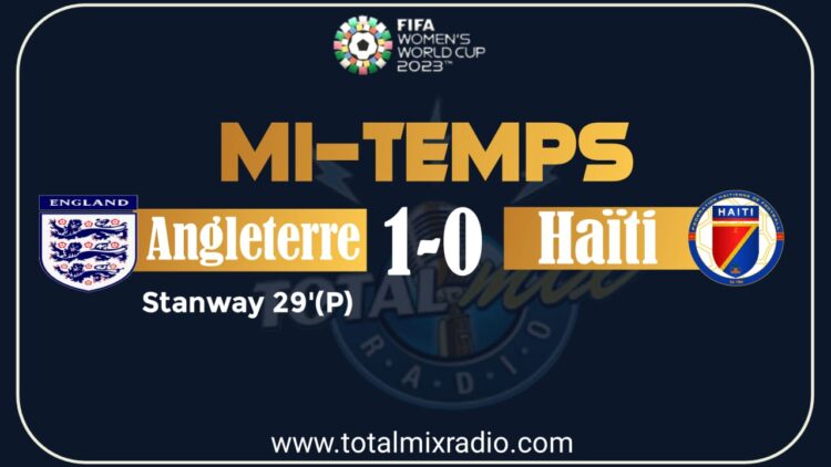 CDM-F 2023 : HAÏTI MENÉE À LA MI-TEMPS