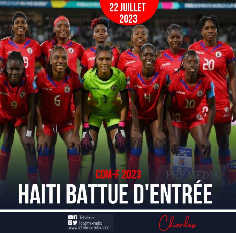 CDM-F 2023 : KERLY THÉUS, L’ANGE GARDIENNNE DE LA SÉLECTION HAÏTIENNE !