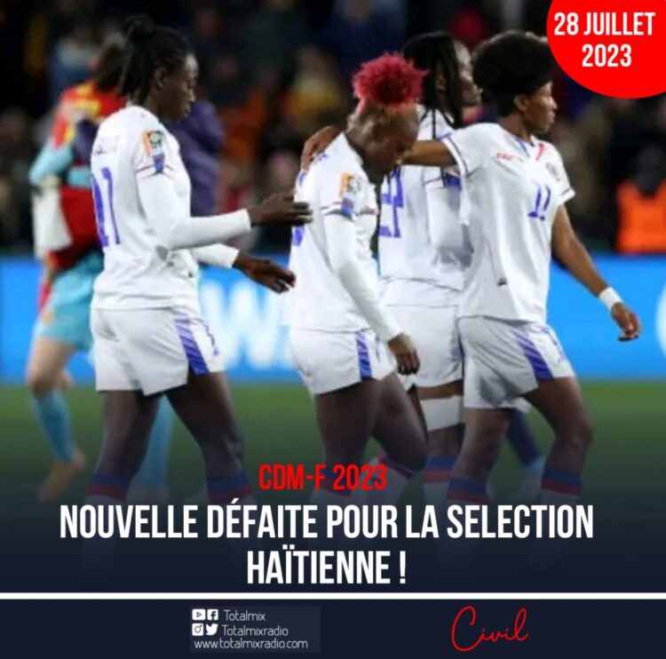 CDM-F 2023 : LA SÉLECTION HAÏTIENNE CHUTE FACE AUX CHINOISES !
