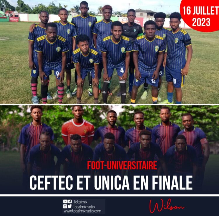 FOOT-UNIVERSITAIRE : CEFTEC ET UNICA SONT EN FINALE