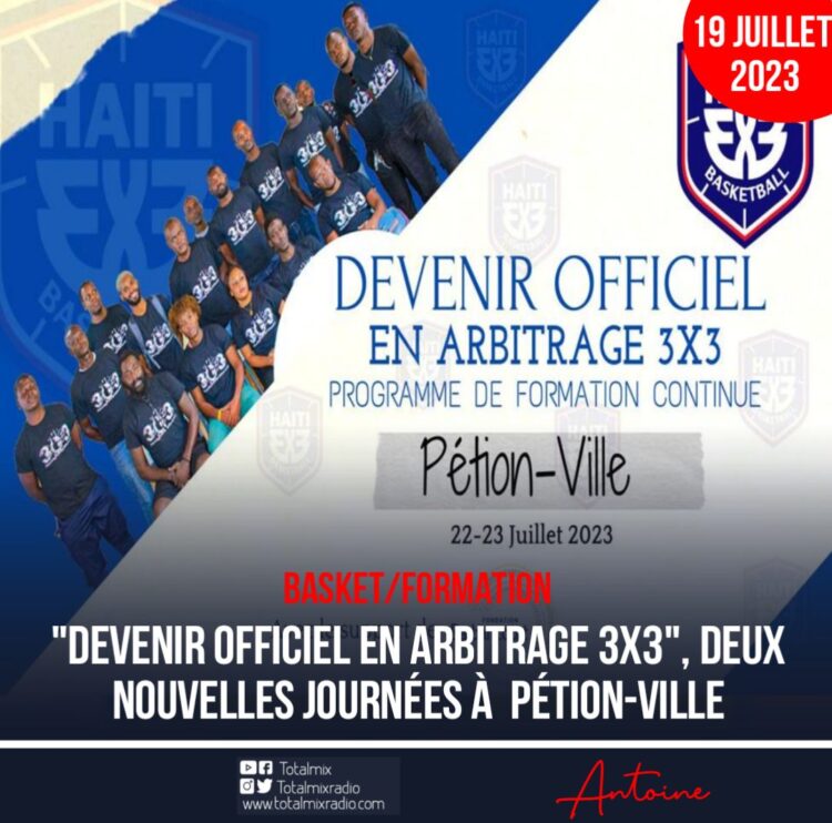 BASKET/FORMATION : LA FHB MET LE CAP SUR LA COMMUNE DE PÉTION-VILLE