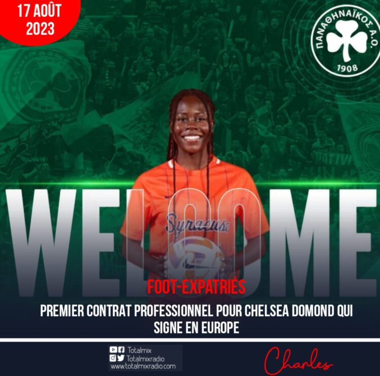 FOOT-EXPATRIÉS : CHELSEA DOMOND FILE VERS LA GRÈCE