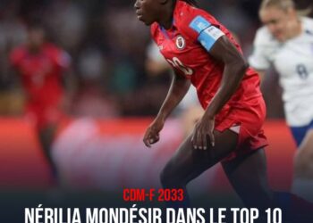 CDM-F 2023 : NÉRILIA MONDÉSIR DANS UNE STATISTIQUE INTÉRESSANTE