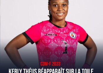 CDM-F 2033 : KERLY THÉUS RÉAPPARAÎT SUR LA TOILE