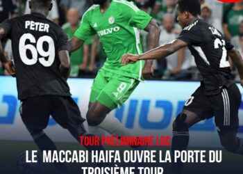 TOUR PRÉLIMINAIRE LDC : FRANTZDY PIERROT PASSEUR DÉCISIF, LE MACCABI HAIFA SE RÉGALE